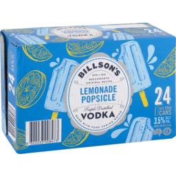Photo of Billsons Lemonade Popsicle 24x355ml
