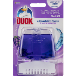 Photo of Duck Liquid Toilet Rim Block Lavender 50ml