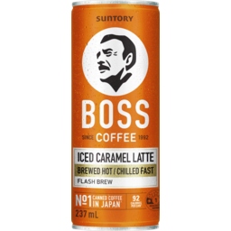 Photo of Boss Iced Caramel Latte 237ml