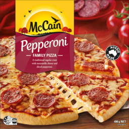 Photo of McCain pizza pepperoni family