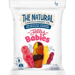 Photo of The Natural Confectionery Co. Jelly Babies 220g 220g