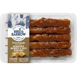 Photo of Bird & Barrow Chicken Free Range Kebabs Manuka Honey & Soy 5 Pack