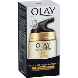 Photo of Olay Total Effects Touch Of Foundation Face Cream Moisturiser Spf 15 50g 50g