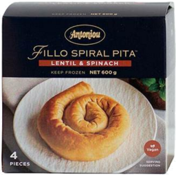 Photo of Antoniou Fillo Spiral Pita Lentil & Spinach