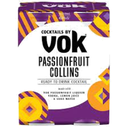 Photo of Vok Cocktail Passionfruit Collins Can