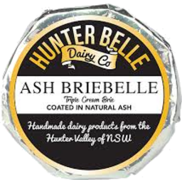 Photo of Cheese - Brie - Triple Cream (Ash Briedbelle) 140gm Hunter Belle Dairy Co