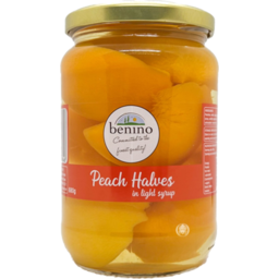 Photo of Canned Fruit - Peach Halves In Syrup Benino