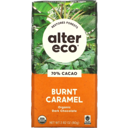 Photo of Alter Eco Chocolate Burnt Caramel 80g