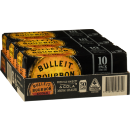 Photo of Bulleit Bourbon & Cola 6% Can 30 Pack
