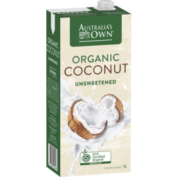 Photo of Australia's Own Organic Coconut Milk Unsweetened 1l