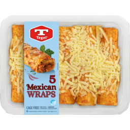Photo of Tegel Wraps Mexican 5 Pack