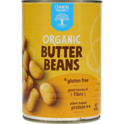 Photo of Chantal Organics Butter Beans 400g