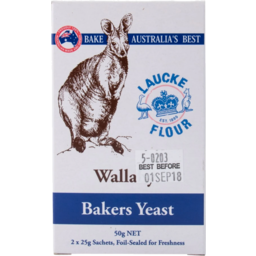 Photo of Laucke Wallaby Bakers Yeast 50gm