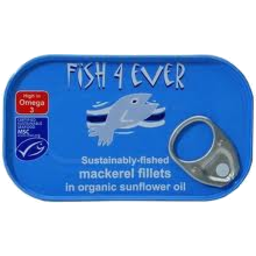 Photo of Fish 4 Ever - Fish - Mackerel Fillets In Sunflower Oil - 120gm