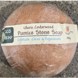 Photo of Eco Wrap - Uluru Cedarwood Pumice Stone Soap