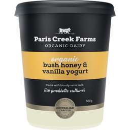 Photo of P/Creek Ygt Wht Bush Honey 500g