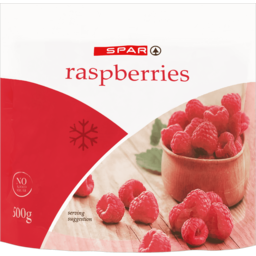 Photo of SPAR Frozen Raspberries 500gm