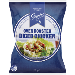 Photo of Steggles Oven Roasted Diced Chicken 1kg