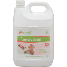Photo of Abode Laundry Liquid - Baby Fragrance Free 4L