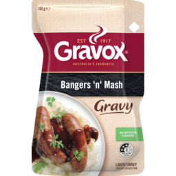 Photo of Gravox Our Best Ever Bangers N Mash Gravy