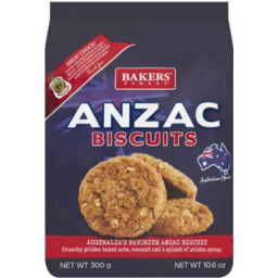 Photo of Bakers Anzac Biscuits 300g