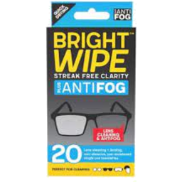 Photo of Brightwipe Lens Wipe 20pk Antifo
