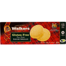 Photo of Walkers Gluten Free Pure Butter Shortbread 140g