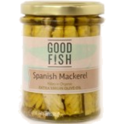 Photo of Good Fish - Mackerel In Olive Oil Glass Jar 195g