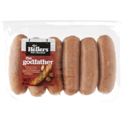 Photo of Hellers Sausages The Godfather 6 Pack