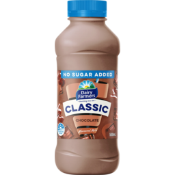 Photo of Dairy Farmers Classic Choclate Flavoured Milk No Added Sugar 500ml