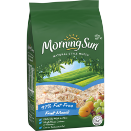 Photo of Morning Sun Natural Style Muesli 97% Fat Free Breakfast Cereal 650g 650gm