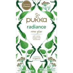 Photo of Pukka Radiance Inner Glow Organic Nettle Fennel & Peppermint Tea Bags