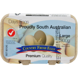 Photo of Country Fresh Caged Eggs Large 6 Pack