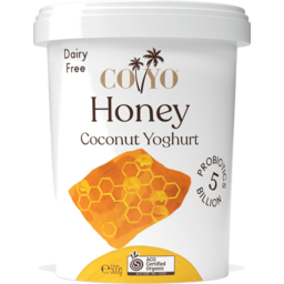 Photo of CoYo Natural Coconut Milk Honey Yoghurt 500g