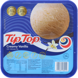 Photo of Tip Top Ice Cream Vanilla 2L