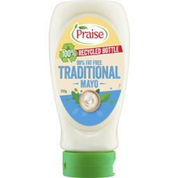 Photo of Praise Traditional 99% Fat Free Mayonnaise 555g