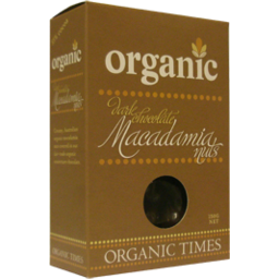 Photo of Organic Times Macadamias Dark Chocolate 150gm
