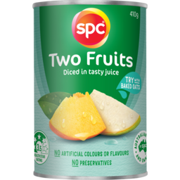 Photo of Spc Two Fruits In Juice 410g