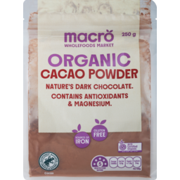 Photo of Macro Organic Cacao Powder 250g
