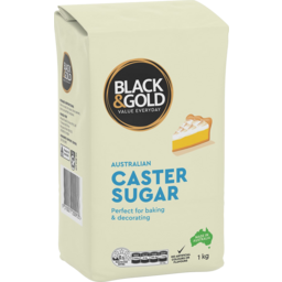 Photo of Black & Gold Caster Sugar