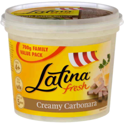 Photo of Latina Sauce Creamy Carbonara 700g