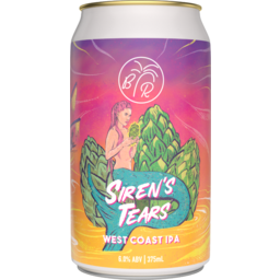 Photo of Bay Road Brewing Sirens Tears West Coast IPA Can 375ml