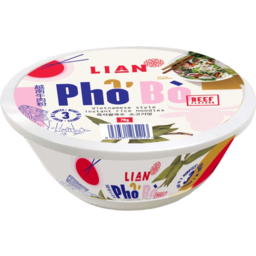 Photo of Tasman Lian Pho Bo Beef Flavour Vietnamese Style Instant Rice Noodles Bowl