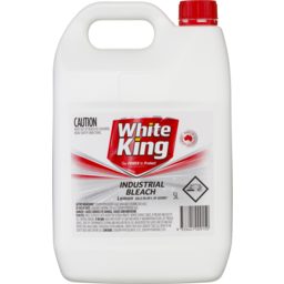 Photo of White King Industrial Bleach Lemon 5l