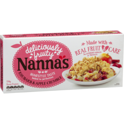 Photo of Nannas Crumble Rhubarb&Apple 550gm