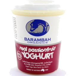 Photo of Barambah Yoghurt Real Passionfruit 200g