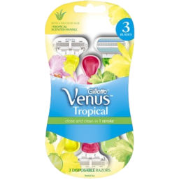 Photo of Gillette Venus Tropical Disposable Razor 3 Pack
