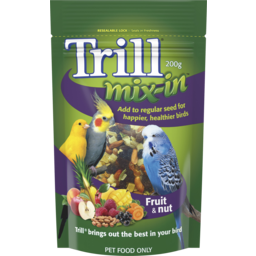 Photo of Trill Mix In Fruit & Nut Blend Bird Food