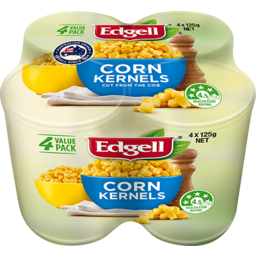 Photo of Edgell Corn Kernels Multi Pack 4x125gm
