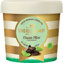 Photo of Lewis Road Creamery Ice Cream Double Mint & Dark Choc